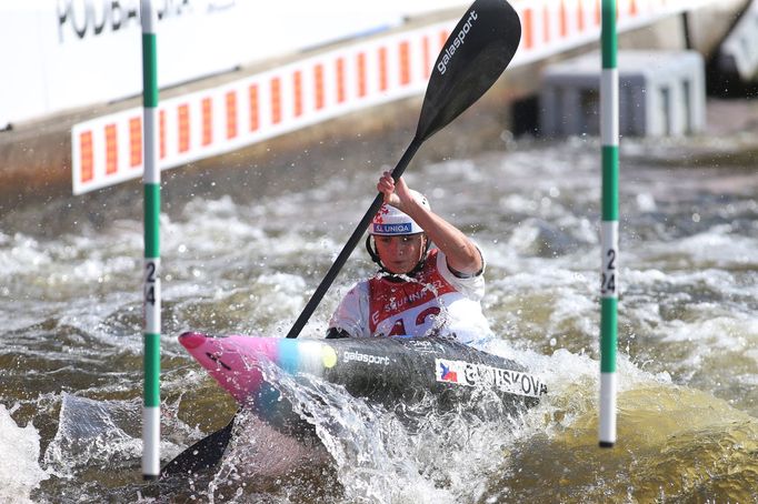 ME ve vodním slalomu 2020 v Praze: Kajakářka Antonie Galušková.