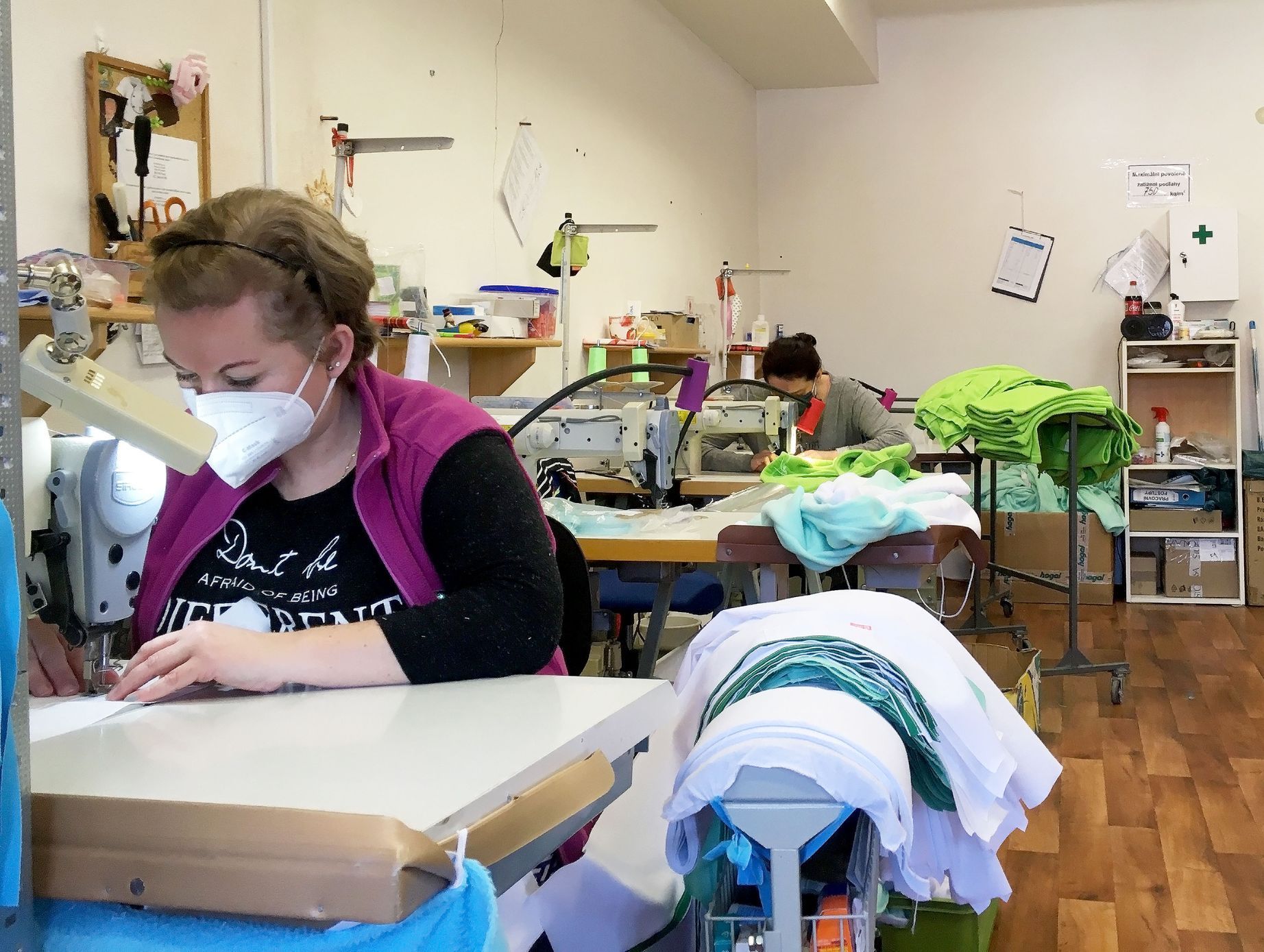 Sociální podnik 2P Servis - zdravotnický textil a ochranné pomůcky