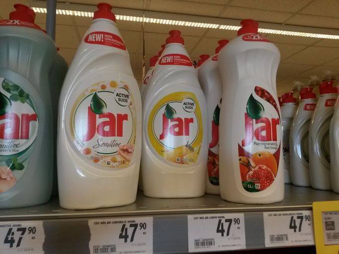 Litrové balení se zmenšilo na 900 ml.