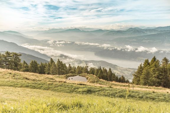 Panoramatické výhledy z Alpe-Adria Trail