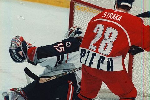 Nagano 1998, Česko - USA: Martin Straka - Mike Richter
