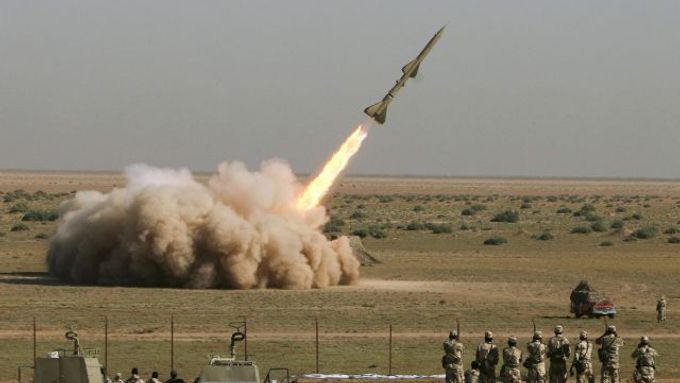 Íránské rakety.