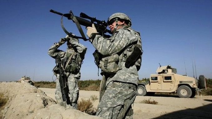 Koalice západních vojsk, vedená USA, v Afghánistánu bojuje s Talibanem od roku 2001. Ilustrační fotografie