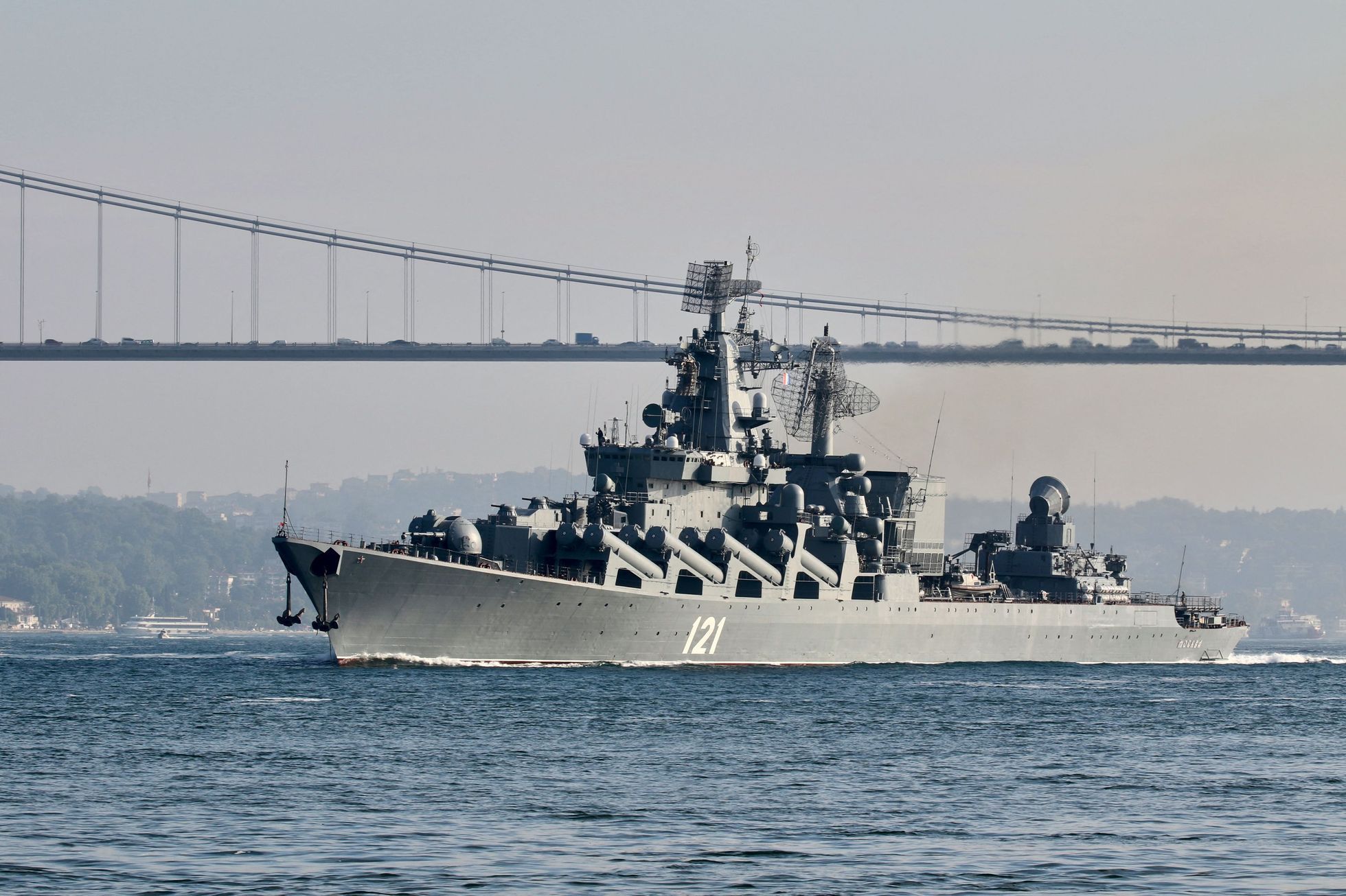 rusko křižník Moskva loď