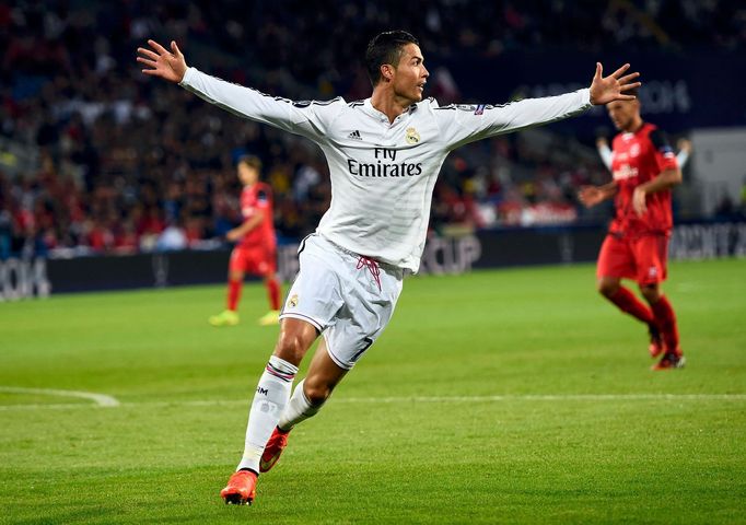 Superpohár., Real-Sevilla: Cristiano Ronaldo slaví gól