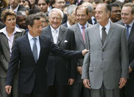 Chirac a Sarkozy