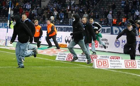 Naštvaní fanoušci Herthy