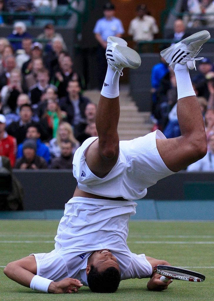 Wimbledon 2011: Tsonga (radost)