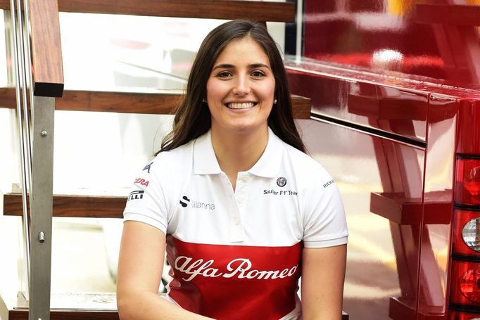 F1 2018: Tatiana Calderónová, Sauber