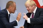 Evropa je podle Tuska obětí britské politiky, Johnson si brexitem snaží zlepšit skóre