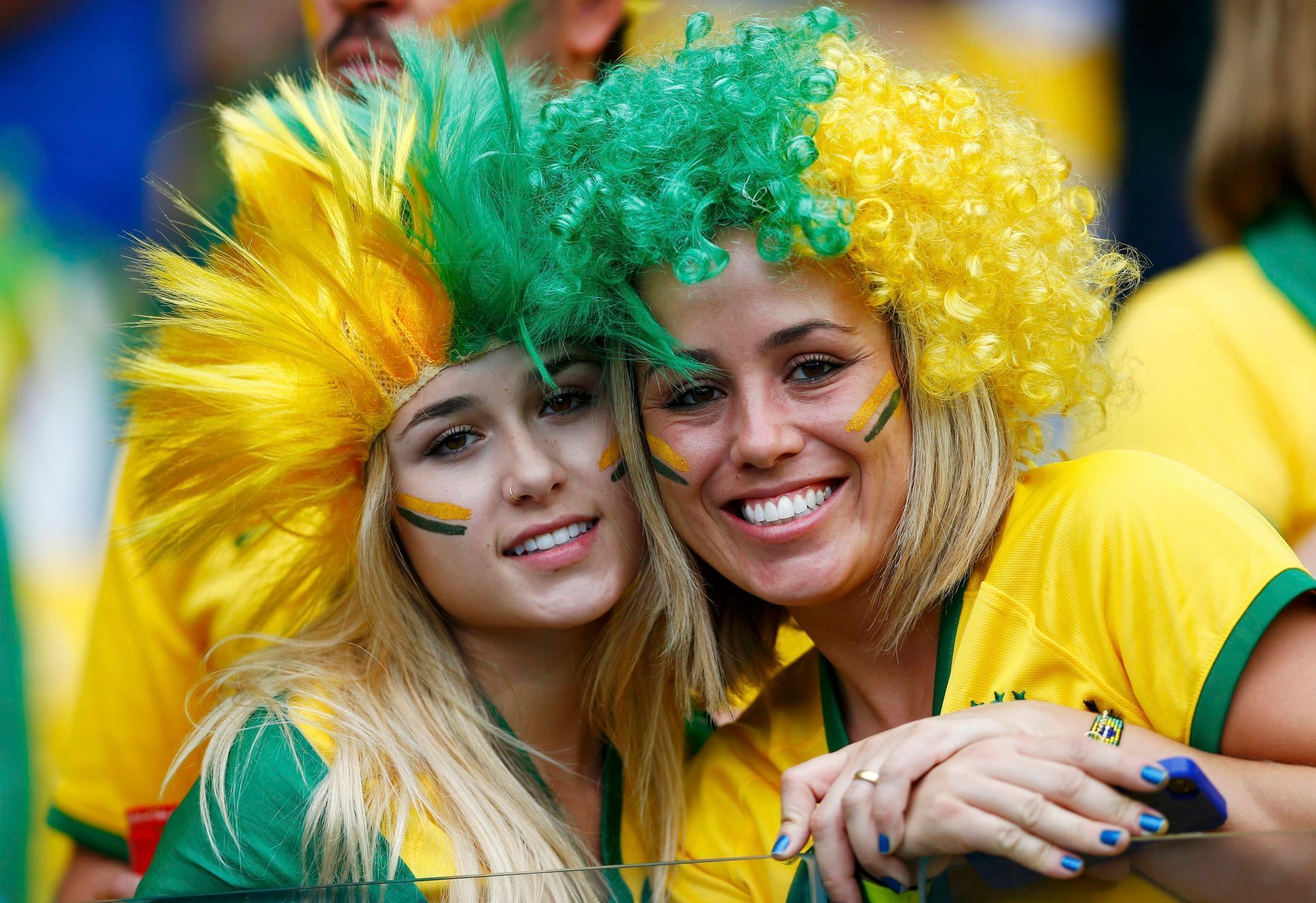 Fanynky Brazílie na Ms ve fotbale 2014