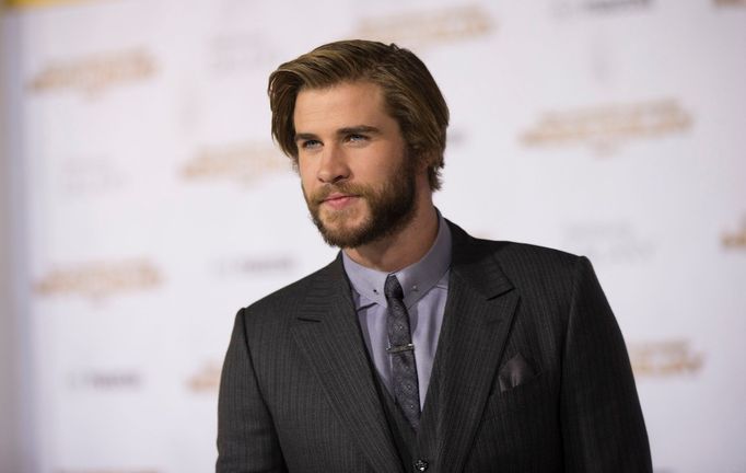 Premiéra Hunger Games: Síla vzdoru 1. část - Liam Hemsworth