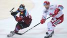 10. kolo hokejové extraligy 2020/21: Sparta - Třinec: Roman Horák a Tomáš Marcinko.