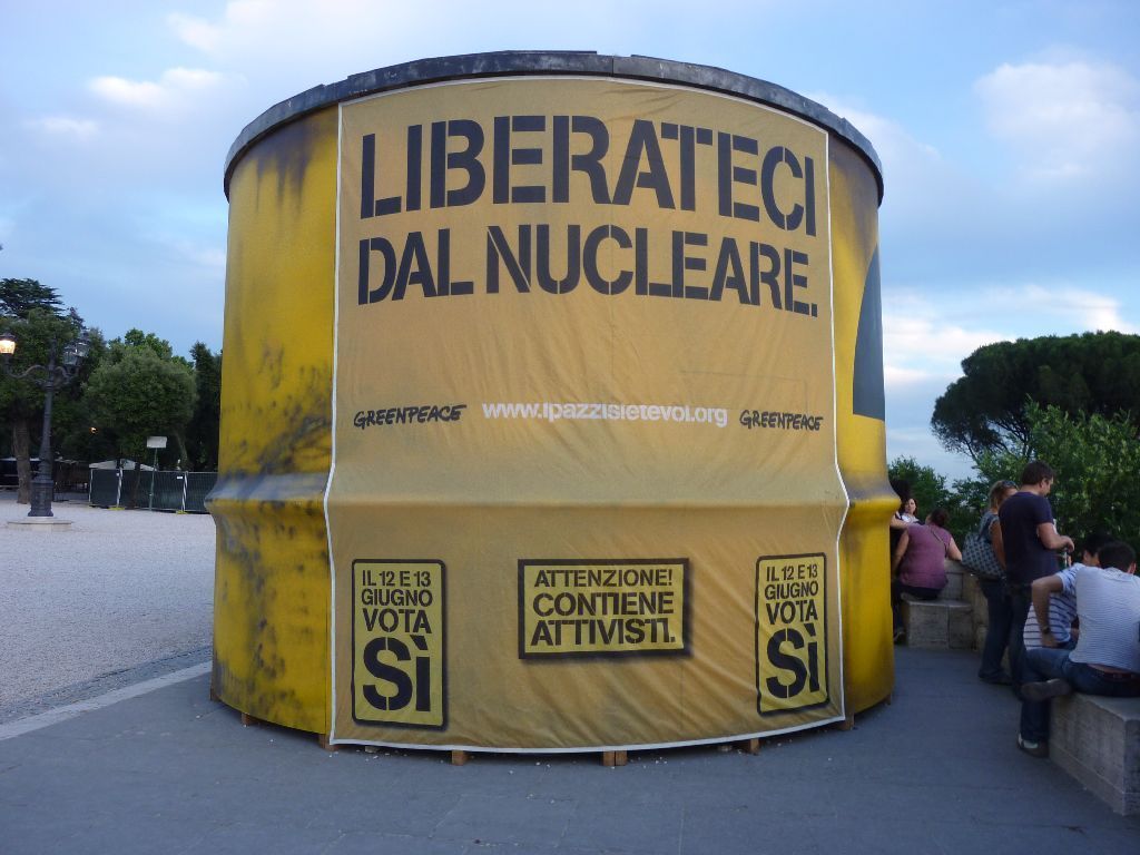 Kampaň proti jaderné energii v Itálii