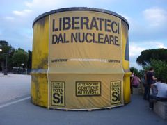 Kampaň proti jaderné energii v Římě