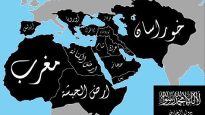 Takto by ISIL podle televize Al-Arabíja rád viděl svůj chalífát.