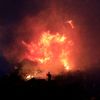 Požár na řeckém ostrově Evia