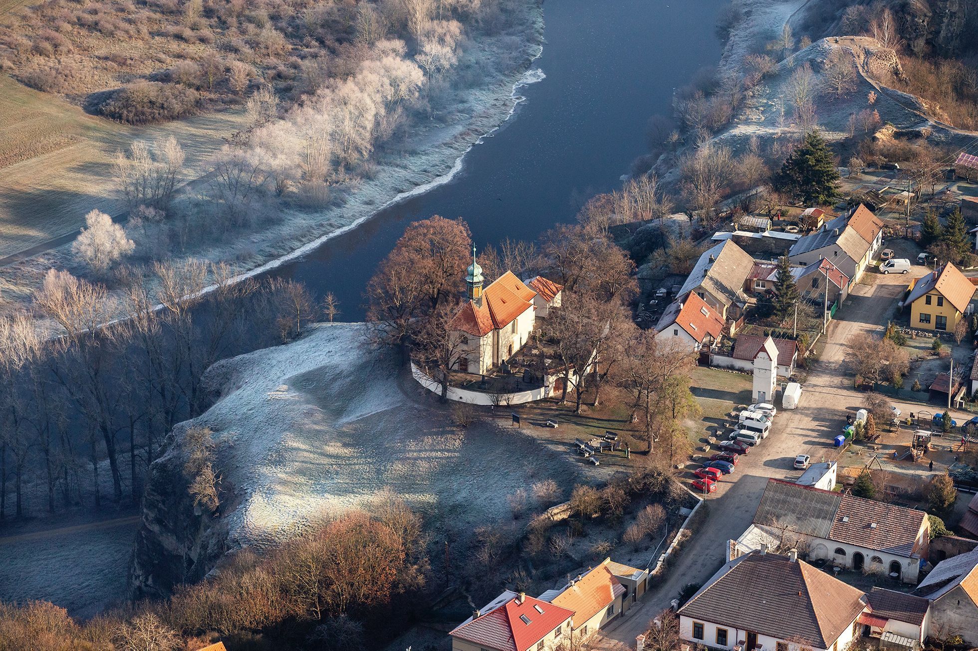 Berounka z výšky