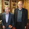 Karel Gott slavil 70. narozeniny - Václav Havel a Michael Kocáb