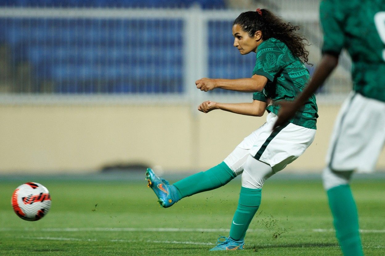 ženy fotbal saudská arábie