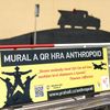 QR Hra Operace Anthropoid, Reinhard Heydrich, murál, graffiti, nástěnná malba, Divado pod Palmovkou