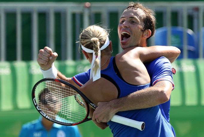 OH 2016, tenis-mix: Radek Štěpánek a Lucie Hradecká