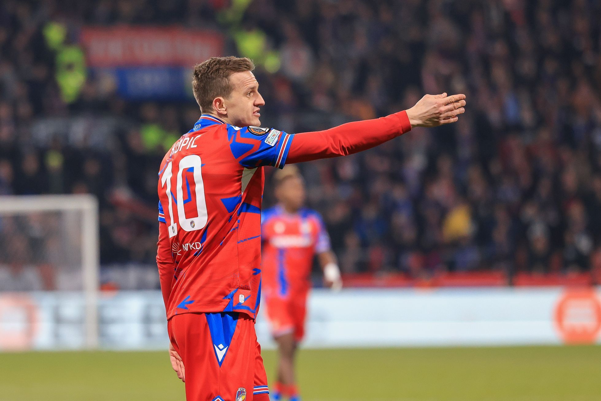 Jan Kopic v zápase EL Viktora Plzeň - Lazio