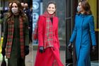 Vévodkyně Kate na cestě po vlasti inspirovala svými kabáty. V čem jsou výjimečné?