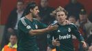 Fotbal, Liga mistrů: Manchester United - Real Madrid: Sami Khedira a Luka Modrič