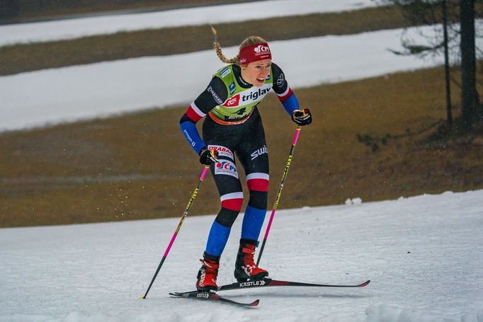 Sandra Schützová v nové kombinéze českých běžkařů