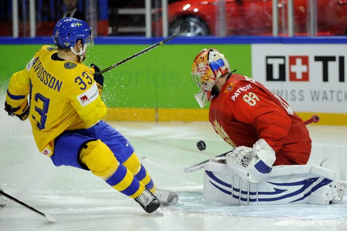 Viktor Arvidsson a Vasilij Košečkin.