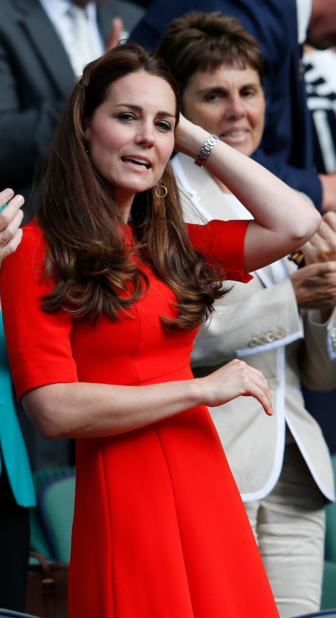 Wimbledon 2015: Catherine, vévodkyně z Cambridge (Kate Middletonová)