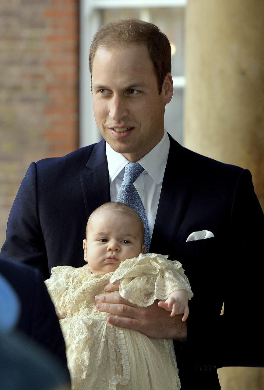 Britové křtí malého prince George