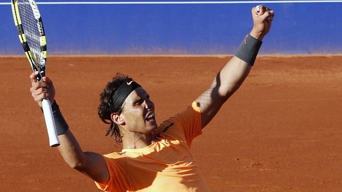 Rafael Nadal, vítěz turnaje ATP v Barceloně