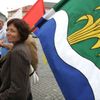 Demonstrace starostů proti daňové diskriminaci
