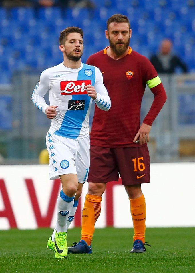 Dries Mertens a Daniele de Rossi