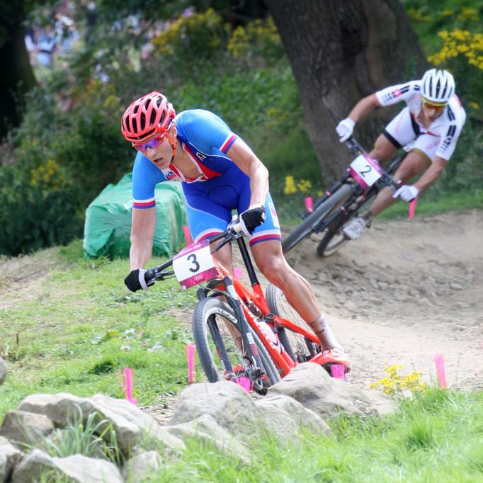 Biker Jaroslav Kulhavý na olympiádě v Londýně