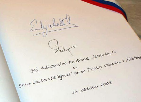 Královna Alžběta II. v Bratislavě