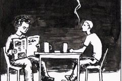 Komiks: Párání a nepárání s cizinci. O zelených kartách