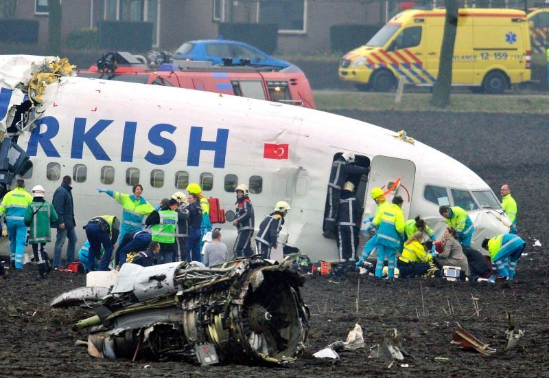 V Amsterdamu se zřítilo letadlo, na palubě 135 lidí