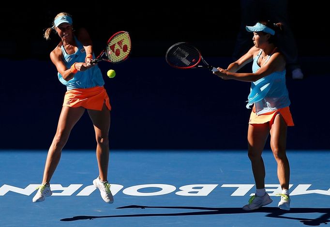 Australian Open 217, finále čtyřhry Ž: Andrea Hlaváčková, Pcheng Šuaj