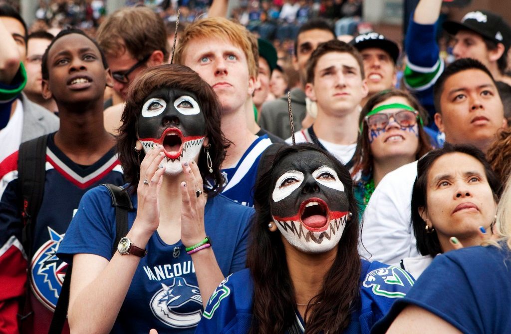 Finále NHL: Boston - Vancouver (fanoušci Vancouveru)
