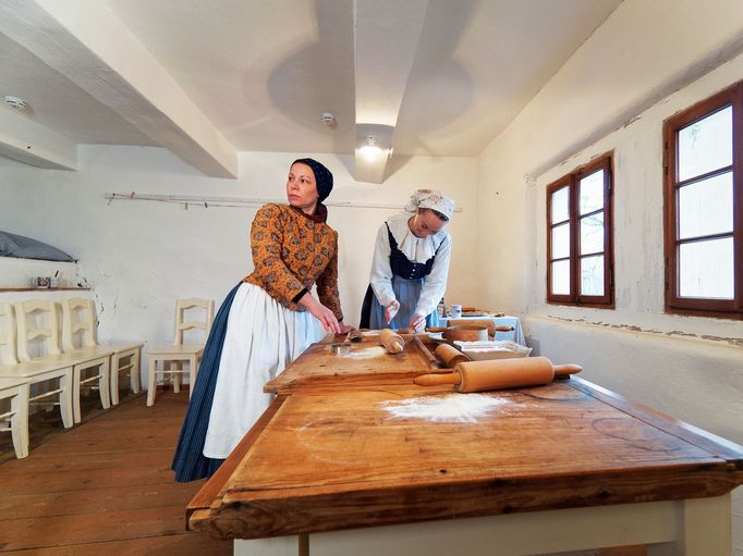 Svatomikulášská obchůzka a advent na české vesnici, Muzeum lidových staveb v Kouřimi