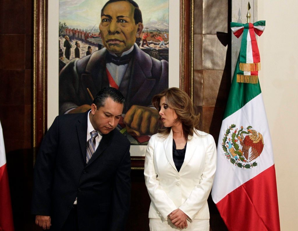 Mexicko - ministr vnitra Francisco Mora a ministryně spravedlnosti Marisela Moralesová