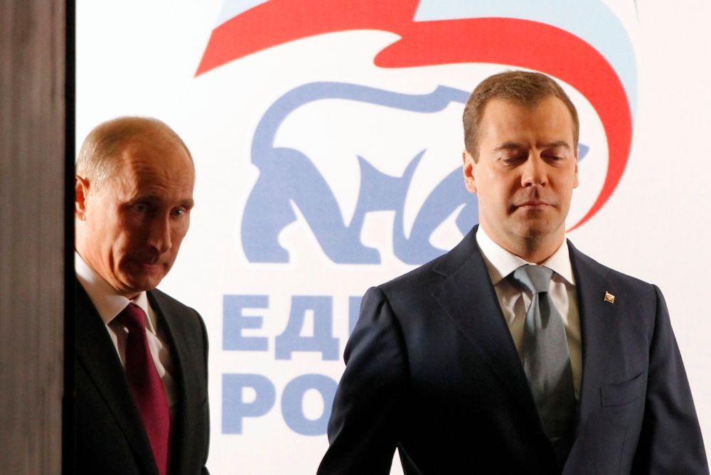 Putin a Medveděv
