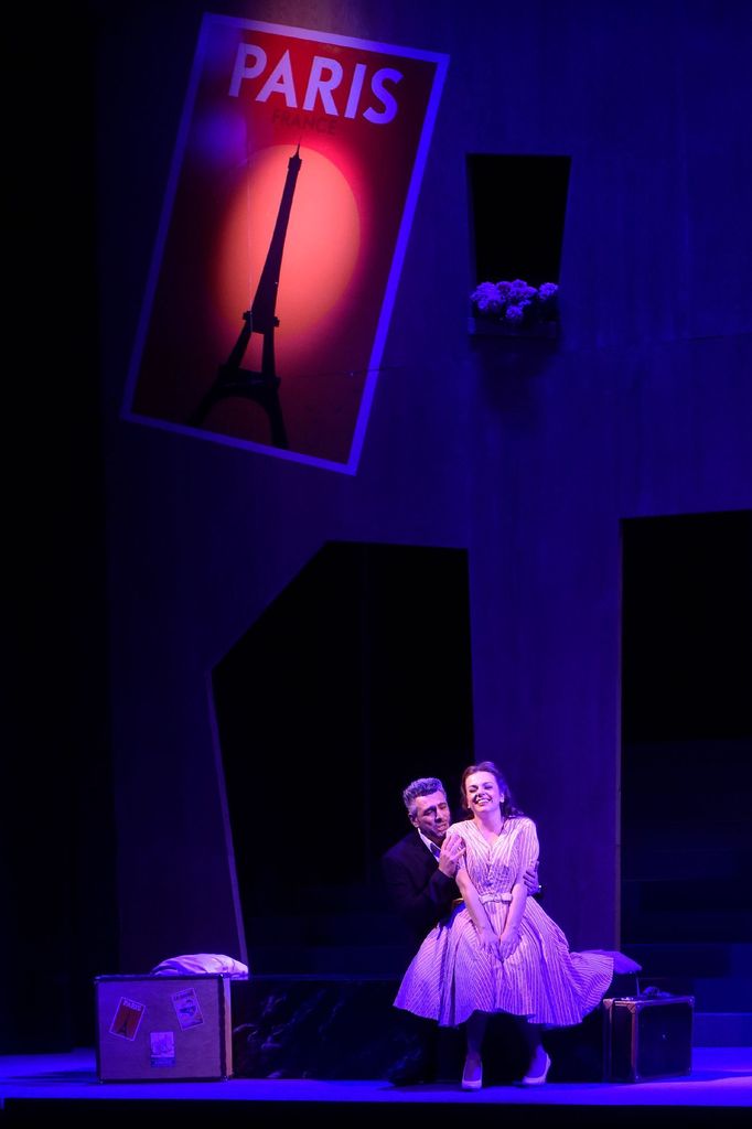 Jana Sibera jako Manon Lescaut a Mickael Spadaccini coby des Grieux.