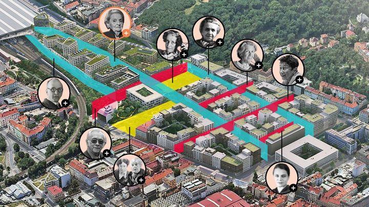 V Praze vzniká "ženská" čtvrť. Zaměří se především na odvážné ženy 20. století; Zdroj foto: Aktuálně.cz