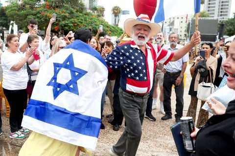 Izrael, Palestina, Gaza, Trump, Hamás, přiměří, rukojmí, dohoda, oslavy