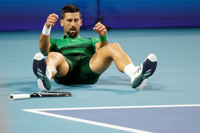 Jakub Menšík - Novak Djokovič, finále Miami 2025