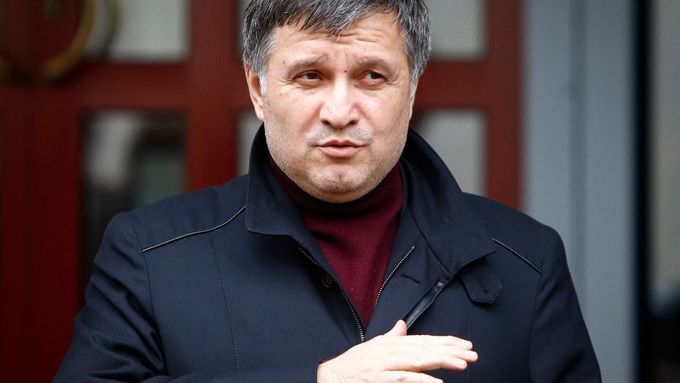 Arsen Avakov, ruský ministr vnitra.